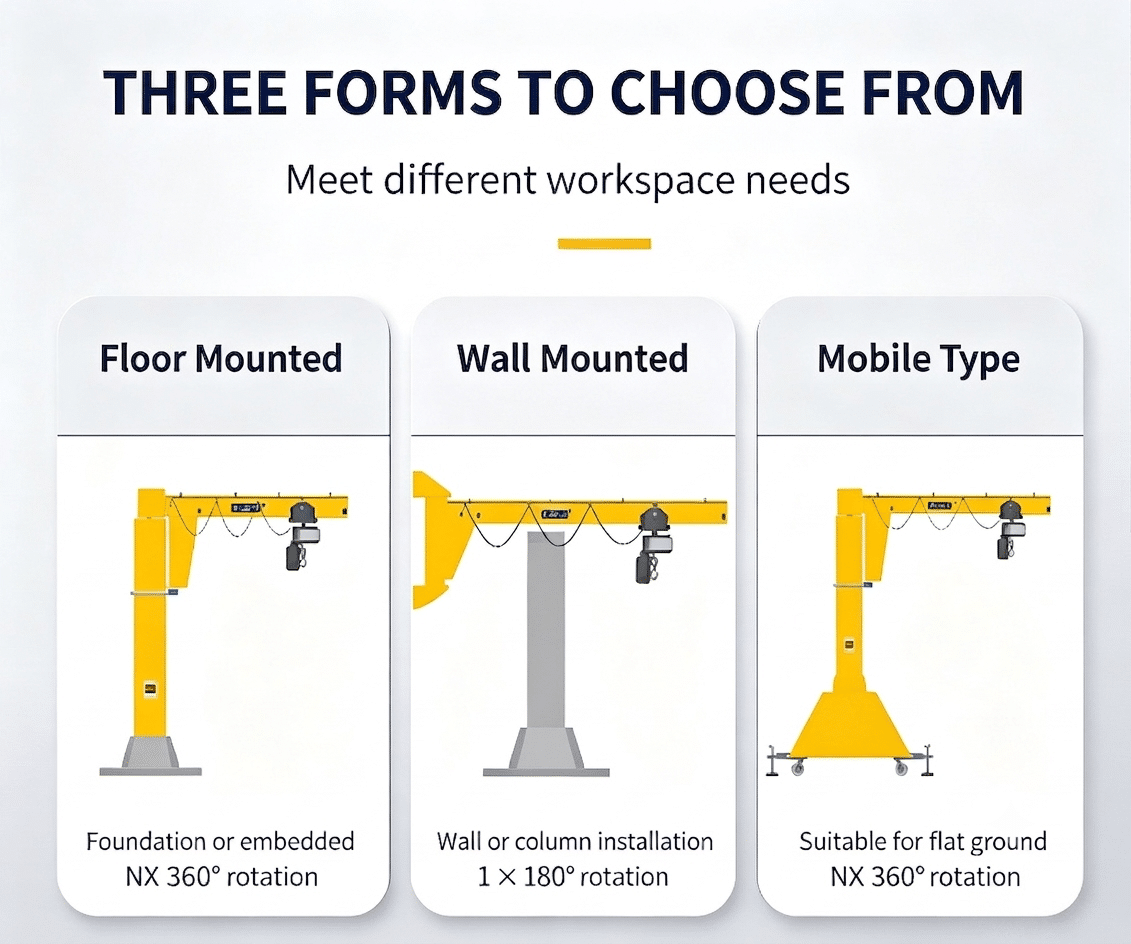 Wall mounted Jib crane