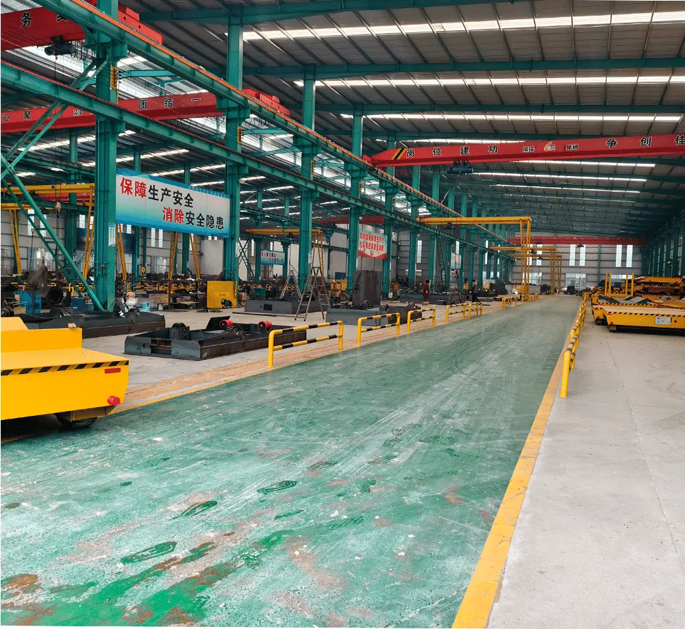 Transfer cart production workshop